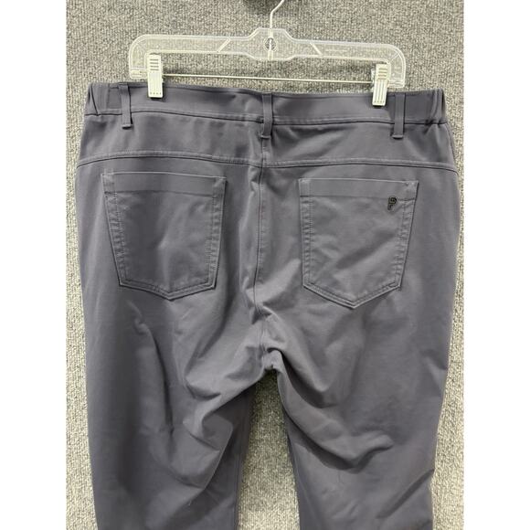 Public Rec Pants Mens 38x32 Blue Gamechanger All Day Performance Golf Stretch - Picture 10 of 14